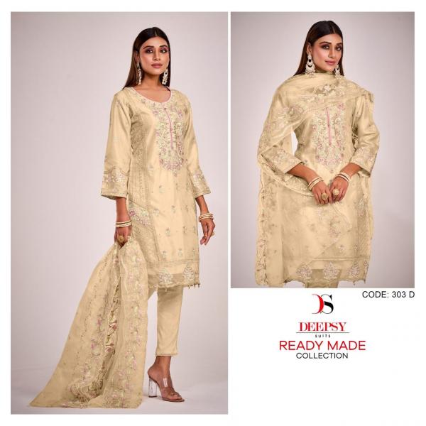 Deepsy 303 Readymade Fancy Designer Pakistani Suits Collection